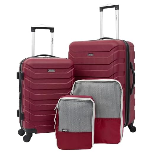 Wrangler 4 Piece Luggage Set