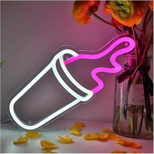 Soothing Mood Milk Tea Cup Lamp with Neon Lights, for Best Ambiance for a Store image 5