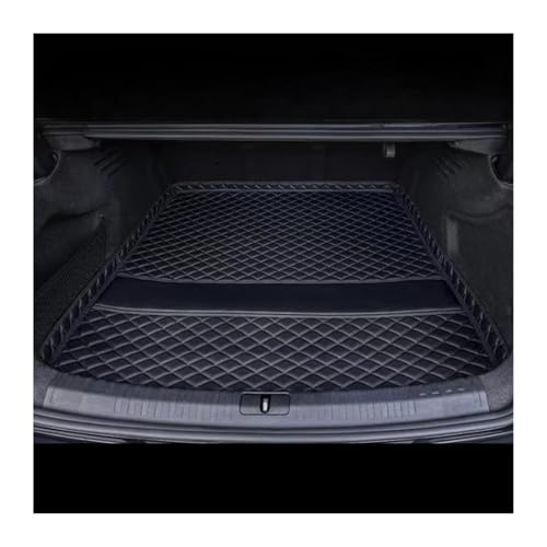 Tapis protection coffre Tesla Model Y antidérapant et imperméable pour fond de coffre noir