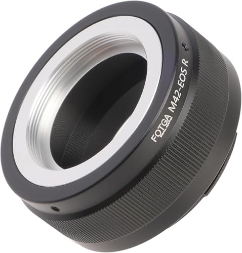 Adaptador de montura para lente Hersmay M42-EOSR: de montura M42 a Canon EOS R / RP / R5 / R5C / R6 / R6II / R7 / R8 / R10 / R50 / R100 para cámaras sin espejo de fotograma completo miniatura 4