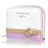 Barsado 財布 レディース 2つ折り パープル