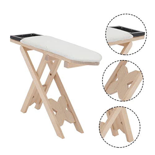 ULDIGI Mesa De Passar Roupa De Casa De Boneca Mini Ferramentas Decorações Para Decoração De Casa Cri