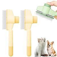 Moerstar Flohkamm Für Katzen - Selbstreinigende Fellpflegebürste