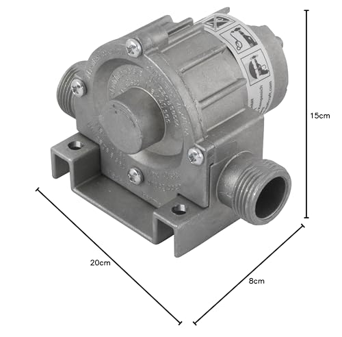 wolfcraft Pomp met metalen behuizing - tot 3000 liter per uur - Voor het wegpompen van vloeistoffen met de boormachine - Slangaansluitingen voor Ø 13 mm of 19 mm - Made in Europe - 2200000 - Afbeelding 4