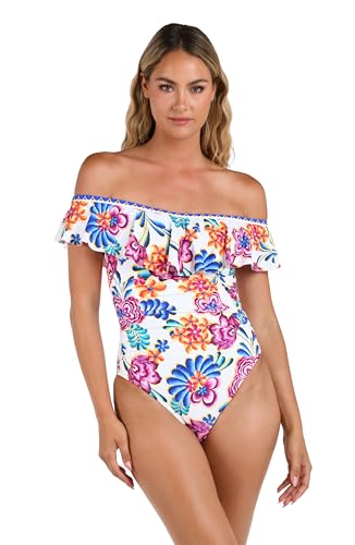 Maillot de bain une pièce à volants parfait pour vos vacances sous les tropiques