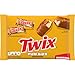 TWIX Fun Size Caramel Cookie Milk Chocolate Bars Individually Wrapped Party Candy Chocolate Candy Bars, 10.83 Oz Bag