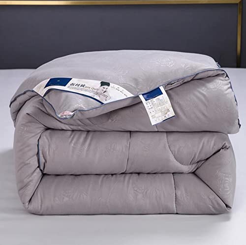 Couette en soie et microfibre de luxe pour toutes saisons 135x200