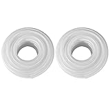 DAVCO Clear Braided Plastic Vinyl Tubing Flexible High Pressure Reinforced PVC Hose