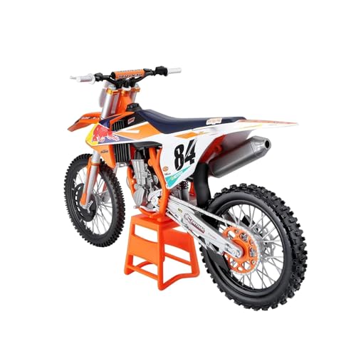 Modelo Motocicleta KTM450 SX-F 1:6 Edición 2018 Naranja miniatura 3