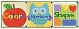 Gibby & Libby Set of 3 Little Chunky Books, Color Shapes Numbers by C.R. Gibson