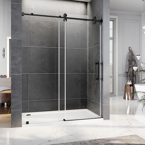 UNIKOO Easy-Clean Coating Frameless Shower Door