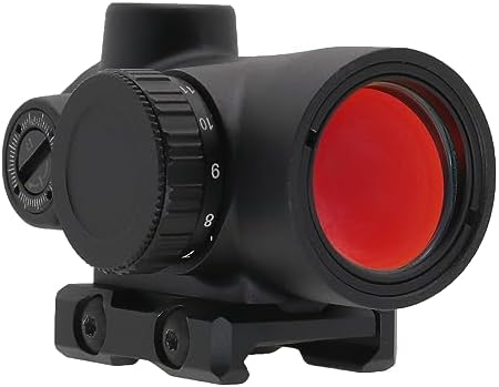 SHOTAC Reflex Red Dot Sight,2 MOA Compact 1X25mm Rifle Scope,Waterproof & Shockproof Red Dot Scope,11 Brightness Settings,Windage&Elevation Adjustable-ST001