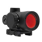 SHOTAC Reflex Red Dot Sight,2 MOA Compact 1X25mm Rifle Scope,Waterproof & Shockproof Red Dot Scope,1