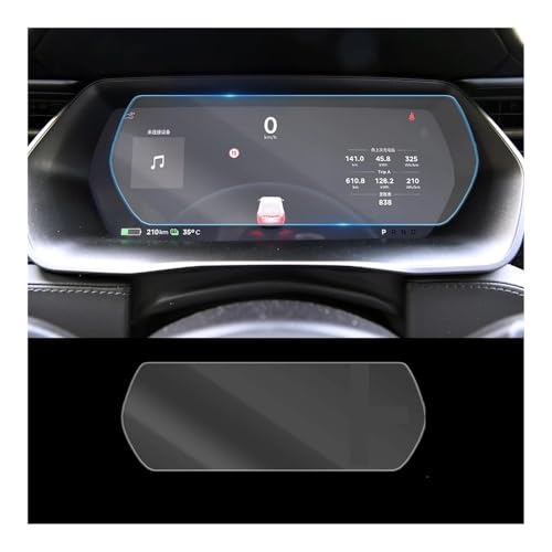 Verre trempé pour tableau de bord de voiture haut de gamme compatible berline luxe 2014-2020