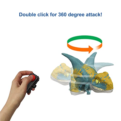 Mattel Jurassic World Dominion Uncaged Click Tracker Velociraptor [Collectables] Action Figure - vue 5