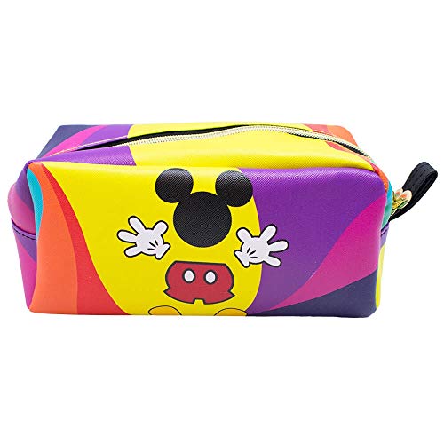 Necessaire Retangular 90 Anos Mickey, Disney, DMG9040S-MK5-D, Multicor