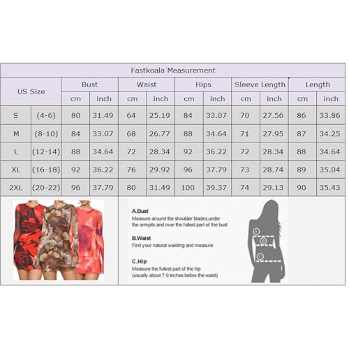 Robe mini florale en maille Fastkoala confortable pour sublimer la silhouette - 4