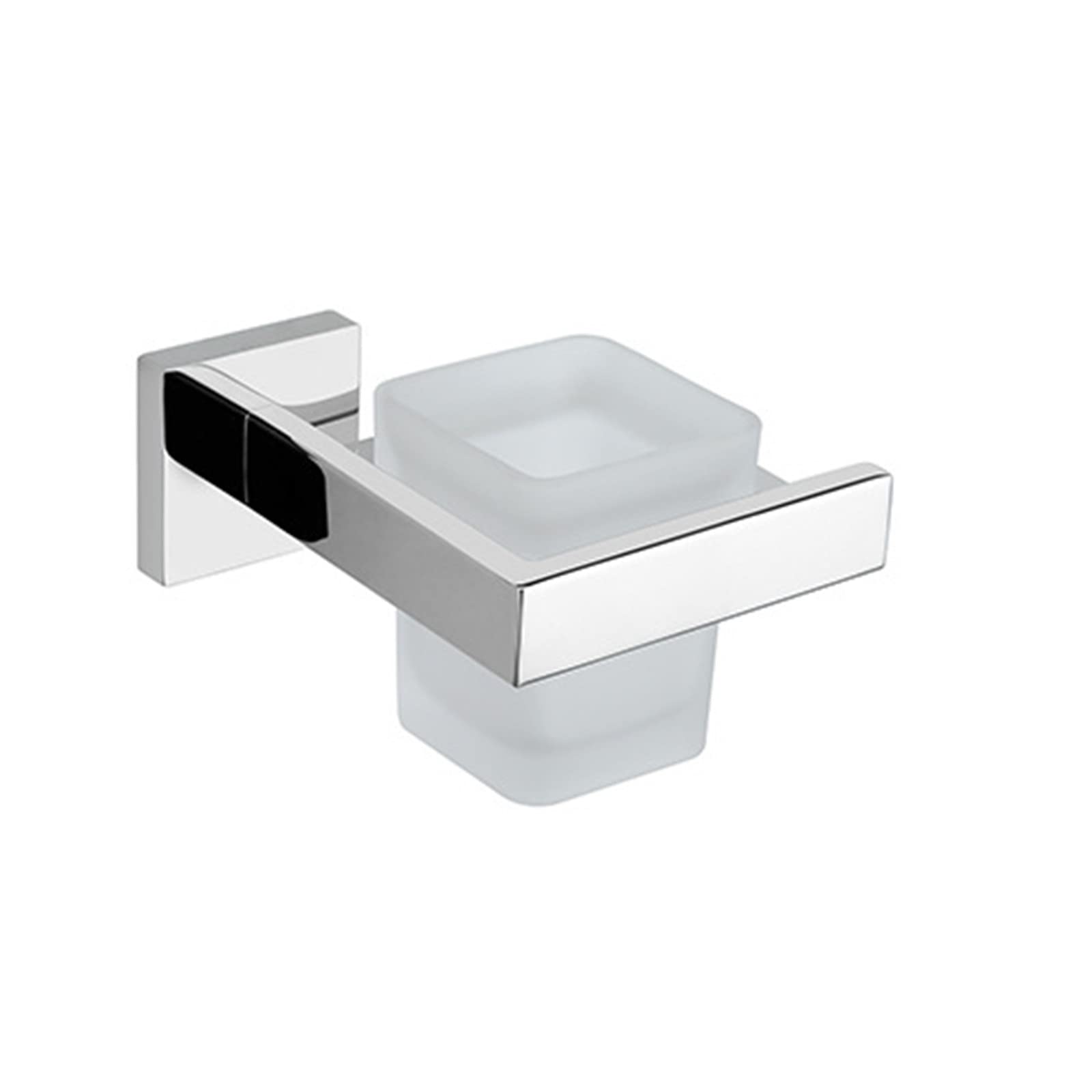 Porte Brosse à Dents, Porte Brosse à Dents Mural Acier Inoxydable, Célibataire Support Brosse a Dent Electrique, Multifonction Rangement Salle de Bain pour Hôtel Maison Chromé