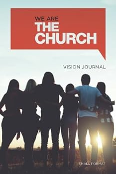 Paperback We Are The Church: Small Format: Vision Journal Book