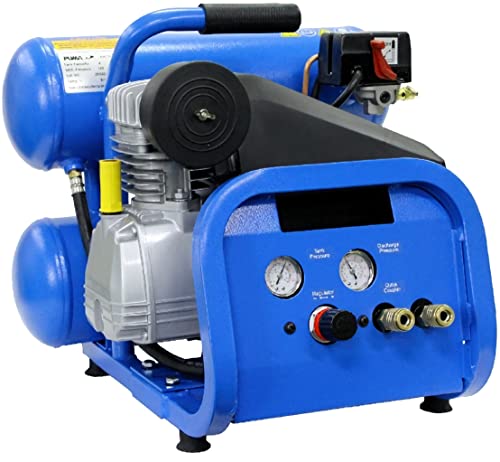 Puma Industrial DD2022S Oil-lube Direct Drive Series Portable Air Compressor, 1.5 H.P, 1720 RPM, 115V/Single-phase, 4 Gallon Tank, CSA Certified