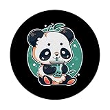 Zoom IMG-2 kawaii cute anime panda drinking