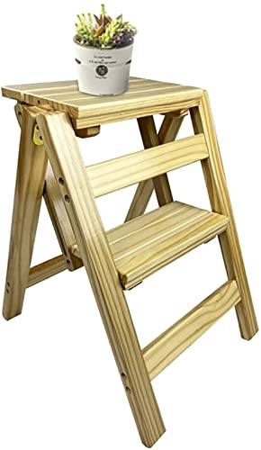 Escabeau pliant 2 marches robuste de 330 LB en acier pour la maison - 2