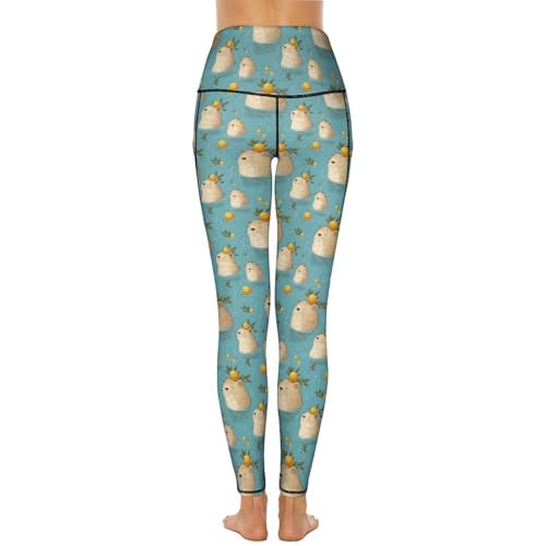 Pantalon de yoga galbant avec poches pour gommer les complexes