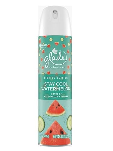 glade (�O���[�h) Aerosol Room Spray Air Freshener Stay Cool Watermelon ���[���X�v���[ �G�A�[�t���b�V���i�[ �X�e�C�N�[���E�H�[�^�[������ 8.3oz 235g
