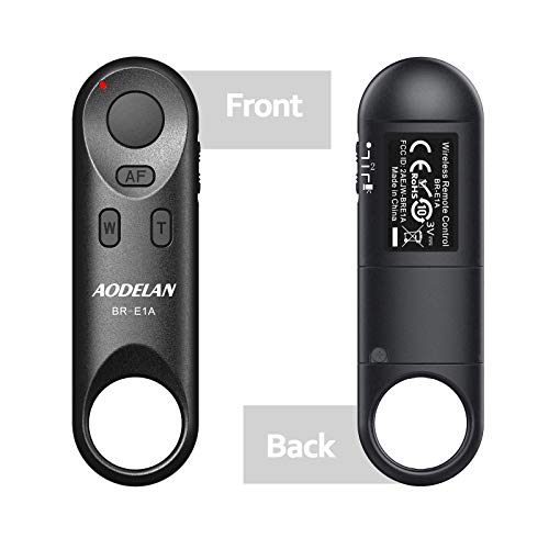 Camera Remote Control Wireless Shutter Release For Canon Eos Rebel Sl2, Sl3, 77D, R5, R6, Powershot Sx70 Hs, G7 X Mark Iii, G5 X Mark Ii, T7I, M50, Eos Rp, R, M6 Mark Ii. Replace Canon Br-E1 #TOP6