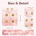 Natural Pink Crystal Mahjong Dice Set with MAHJ Bag, Image 4 Natural Pink Crystal Mahjong Dice Set with MAHJ Bag, Image 4
