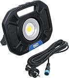 BGS 85332 | Reflektor roboczy COB-LED | 40 W | ze zintegrowanymi głośnikami
