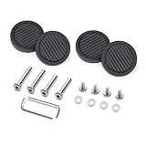 uikios 4 rodillos de repuesto para maleta de viaje silenciosa, giro suave y silencioso, construcción práctica, maleta silenciosa, Modelo 47