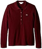 Lacoste Women's Long Sleeve Stretch Pique Polo