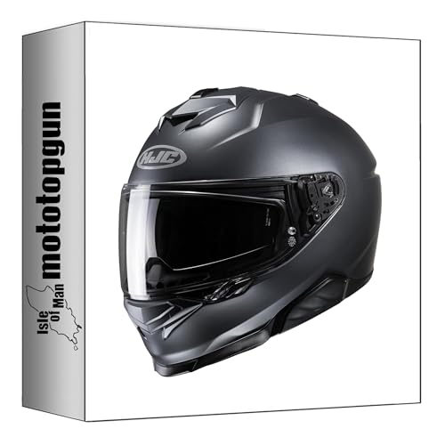 Casque intégral HJC i71 anthracite pour vos trajets urbains en moto