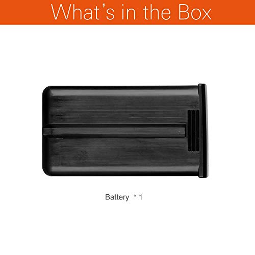 Godox AD200 AD200Pro Ersatzakku WB29 Kompatibel mit Godox AD200 Pro Godox AD200 AD200Pro AD300Pro Studio-Flash-Strobe mit DC 14,4V 2900mAh 41.76Wh Hochleistungs Lithium Foto Zubehör