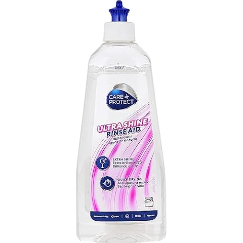 CARE+PROTECT Ultra Shine Universal Rinse Aid for Dishwasher Cover