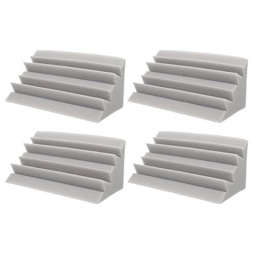 Toddmomy 4Pcs Acoustic Foam Bass Traps