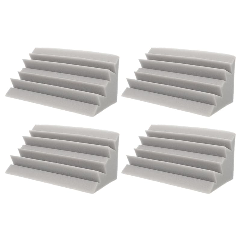 4Pcs Bass Traps Acoustic Foam Corner Panels