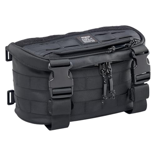 Biltwell Exfil-7 2.0 Bolsa para Motocicleta - Bolsa Universal para Elevadores de Manubrio y Horquilla Delantera, Compatible con Motocicletas Touring y Cruiser miniatura 3