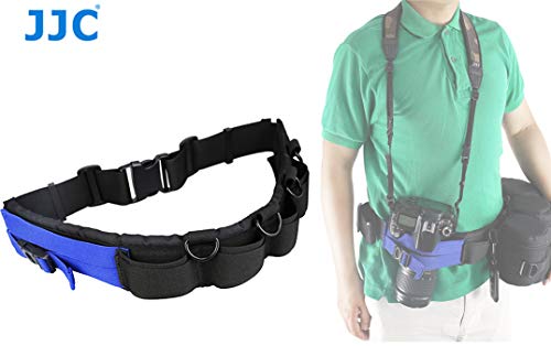 JJC GB-1 Adjustable Photography Utility Belt, Wrist Waistband Belt, Accessory Belt, Speed Belt