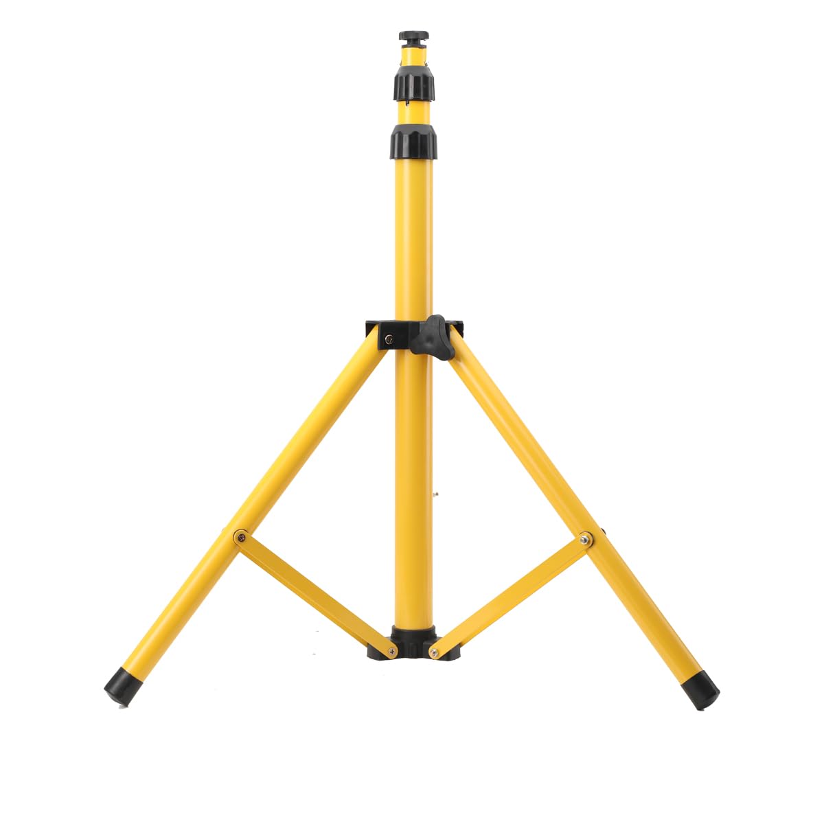 NICCOO LED Floodlight Tripod Stand Adjustable 65-160cm Tripod for Work Light Site Flood Portable Outdoor Job Site Spot Lights Lighting Retractable Adjustable Telescopic Triangle Stand