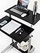 Mount-It! Rolling Standing Desk Adjustable Height up to 54.7