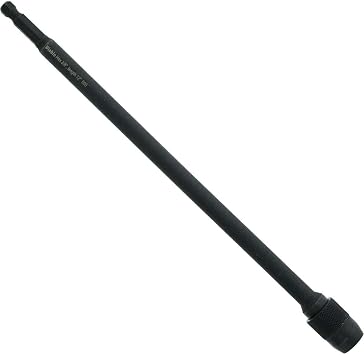 Diablo Universal Extension for Drills with Quick-Change Feature - Ideal for Snap-Lock Plus Mandrel System - 3/8 Hex, 12 Length, 3000 Max RPM - DHS375XT12