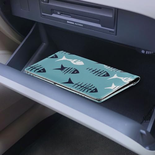 Organizador de Documentos de Cuero Slim miniatura 7