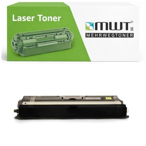 Mehrwegtoner Toner compatible avec Konica Minolta Magicolor 1600 1650 1680 1690 - Remplace A0V301H - Noir - 15 % de puissance en plus