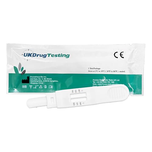 Rapid Saliva Testing Kits ~ Ultra Sensitive Safety Checks (6 Parameter) (5 Minute Results) CE (5 Tests)