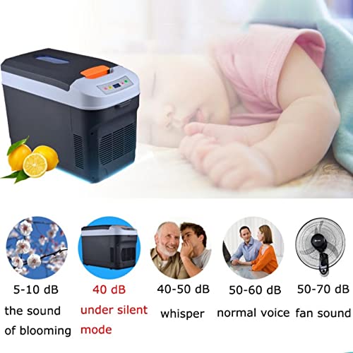 Mini Koelkast 35L Kleine Camping Koelkast Draagbare Auto Koelkast Met Stille Modus Voor Camping Camper Voertuig Vrachtwagen RV Boot Reizen - Afbeelding 8