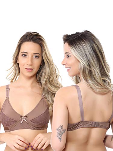 Kit com 7 Sutiãs sem Bojo Moda Íntima - Isa lingerie