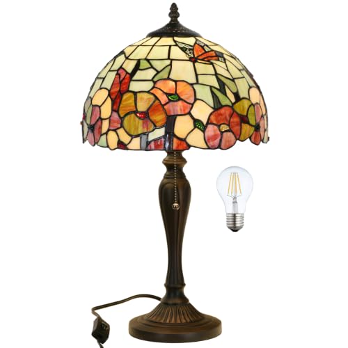 Image of TL0002 Tiffany Style Table Lamp 21.5 inch High Blossoming