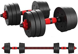 40kg Solid Adjustable Dumbbell Home Exercise Men Arm Hand Weights Pilates Perfect for Bodybuilding Fitness Weight Lifting Training